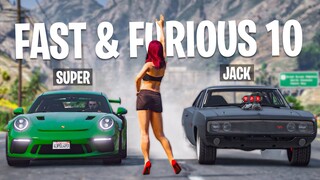 GARE CLANDESTINE con le AUTO DI FAST & FURIOUS 10 (FAST X) su GTA RP!