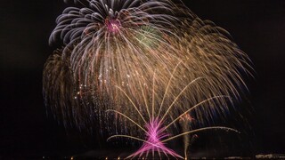 [4K]2017年 わたりふるさと夏まつり花火大会 フィナーレ ミュージック スターマイン Watari Summer Festival Fireworks Show | Miyagi Japan