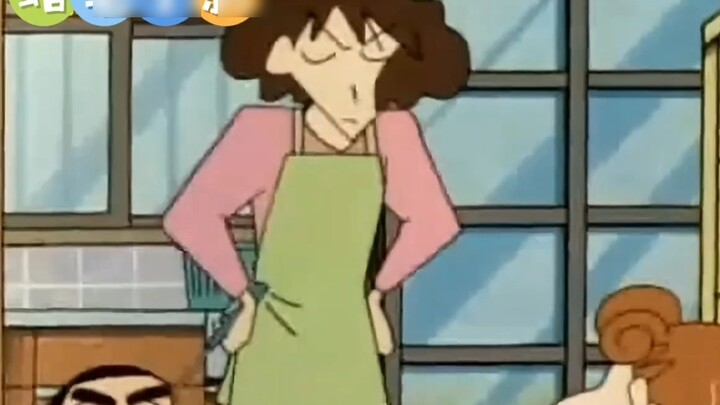 Crayon Shin-chan丨Shin-chan's face is so plastic