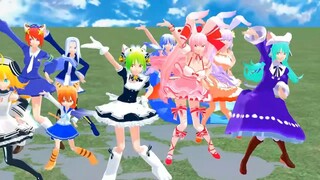 【di gi charat MMD】プリンセススクールでようこそジャパリパークへ