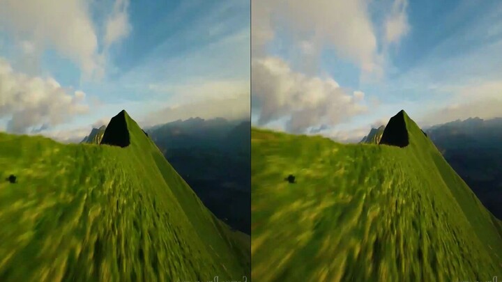 Luyện não phải bằng hình ảnh 3D: Cảnh thiên nhiên 3D sống động kích thích hoàn hảo khả năng cảm nhận