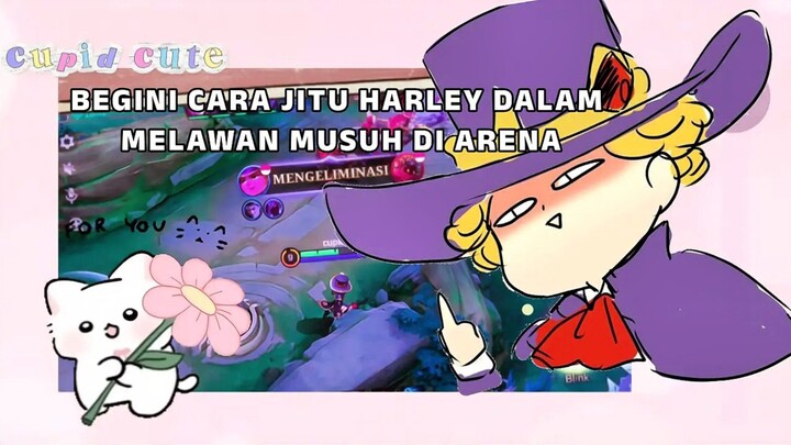 siapapun juga akan terkena mental kalo Harley begini 🥰