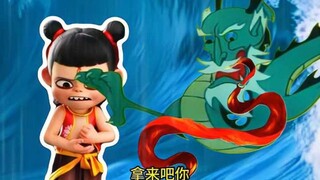 哪吒为了救百姓，牺牲了自己