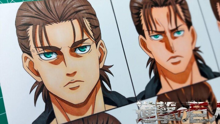 วาด Eren yeager ในรูปแบบอนิเมะต่างๆ Attack on Titan / Attack on Titan