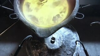 九千两黄金水倒入模具中，竟一滴未洒