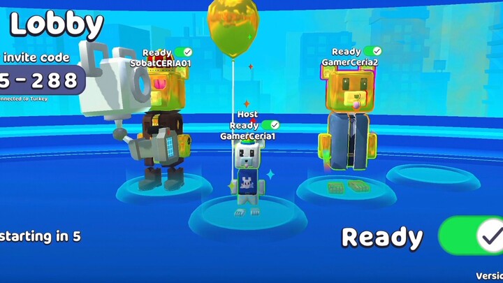 Playing Super Bear Adventure With Friends!