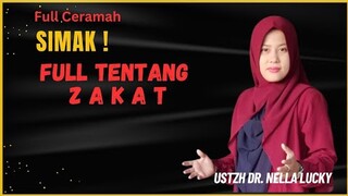 🔴Full tentang Zakat ❗ Ustadzah Dr. Nella Lucky