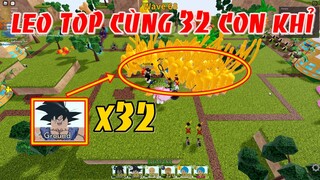 Giáo Sư Sử Dụng Đội Hình 32 Khỉ Leo Top Infinity | ALL STAR TOWER DEFENSE