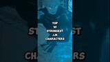 Top 10 strongest Jujutsu Kaisen characters - (JJK Chapter 236)