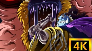 [4k/60 bingkai] "Hentikan dialog yang tidak perlu" Jinbe VS Fuzifu! Rasakan cita rasa Shichibukai la