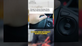 Kenapa Di India Banyak Suara Klakson? Ternyata Ini Sebab nya #shorts