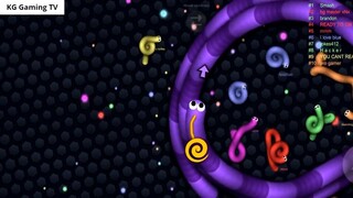 Slither.io A.I. 100,000+ Score Epic Slitherio Gameplay #74 8