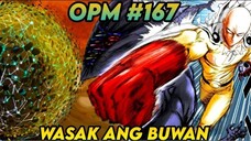 One Punch Man Chapter 167: One Hand Saitama. Wasak ang buwan.