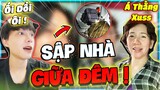 FREE FIRE | MÌNH SỐC KHI THẤY SỰ CỐ SẬP NHÀ LÚC NỬA ĐÊM (3H SÁNG??) CỦA RUBY TV