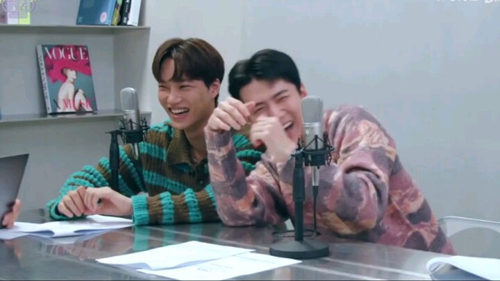 Maknae line, you’re not even enlisting tomorrow—why are you leaving yourselves no way out? Hahahaha!
