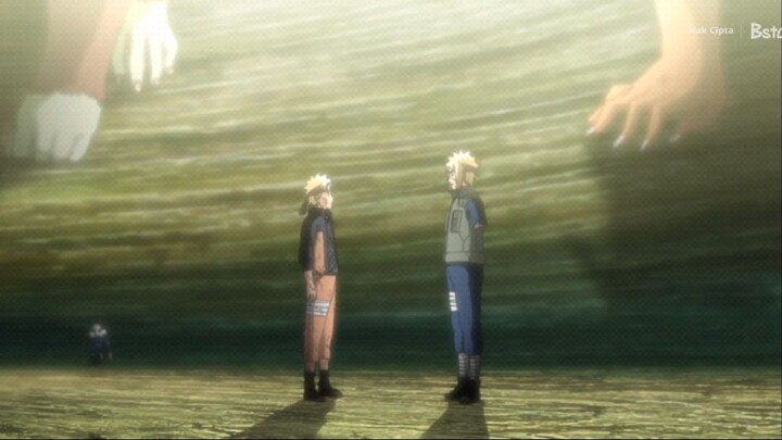 PERTEMUAN TERAKHIR MINATO DAN NARUTO!! bikin sedih dihari ulang tahun Naruto :(