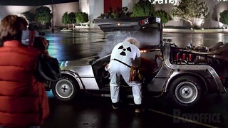 Marty meets the DeLorean | Back To The Future | CLIP