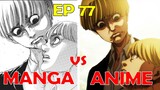 MAPPA'S INSANE CHANGES | Attack on Titan The Final Season Part 2 Ep 77 "Sneak Attack" Anime vs Manga