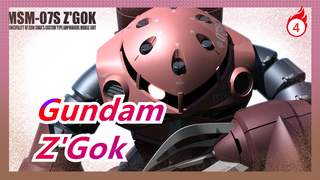 [Gundam Scenes] RG 1/144| Z'Gok| Repainting| Transformation| Scene Making Tutorial_4