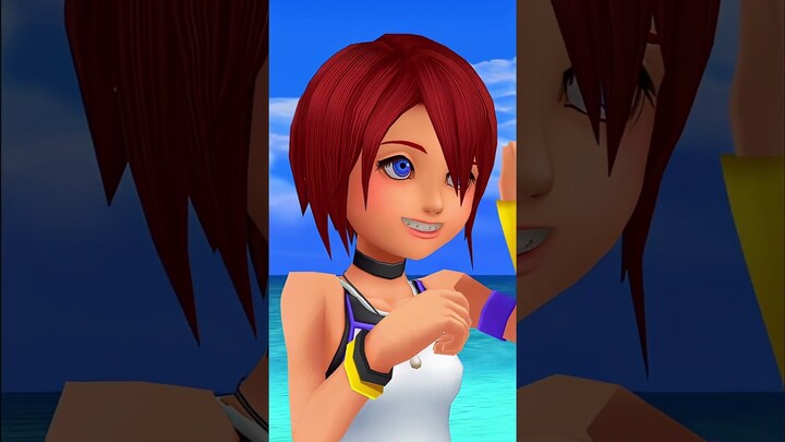 Kingdom Hearts II “I Know Who Your Thinking About” #kingdomhearts #sora #kairi