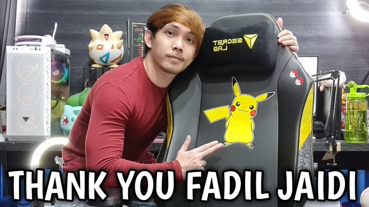 UNBOXING BANGKU GAMING BARU SECRETLAB PIKACHU EDITION !!