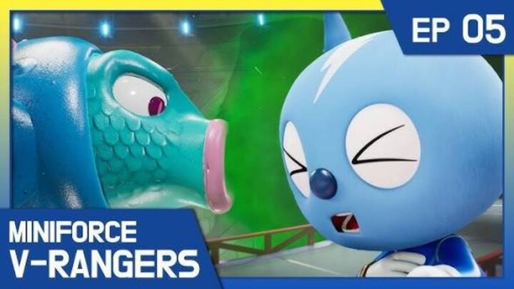 ❇️ [English dub.] MiniForce V-Rangers ❇️ EP05 – Dark Energy Monsters Are Born! ❇️