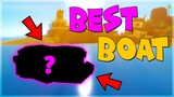 BEST BOAT!? In Fishing Simulator - Roblox