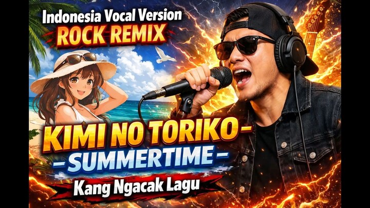 KIMI NO TORIKO - Summertime (Indonesia Vocal Version Rock Remix | Tukang Ngacak Ngacak Lagu)