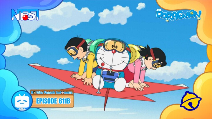 Serial Film Doraemon Subtitle Indonesia | "Parasut Petualang!" - NFSI