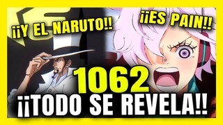 ONE PIECE 1062 ⏩ *ODA HAZME UN HIJO Y ABANDONAME* ¿¡VEGAPUNK ES PAIN!? ¿¡LUCCI QUIERE SER NARUTO!?😱😱