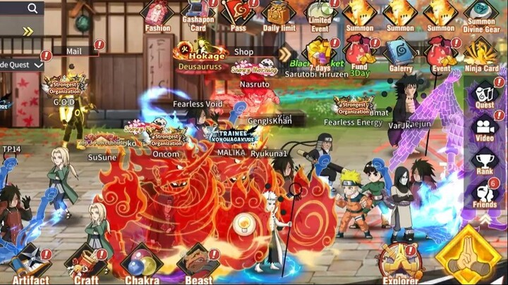 GAME NARUTO TERBARU! SUPPORT BHS INDONESIA _ GACHA BRUTAL! - Ultimate Shinobi (A