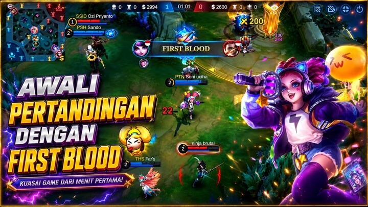 Lylia Mendominasi Pertandingan Dari Menit Pertama | MLBB MOBILE LEGEND