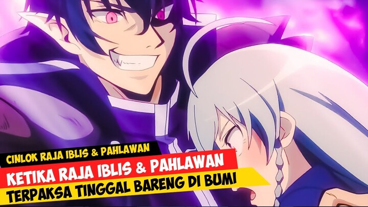 ALUR CERITA ANIME OVERPOWER HATARAKU MAUO SAMA DALAM 16 MENIT! | KETIKA RAJA IBLIS JADI KARYAWAN