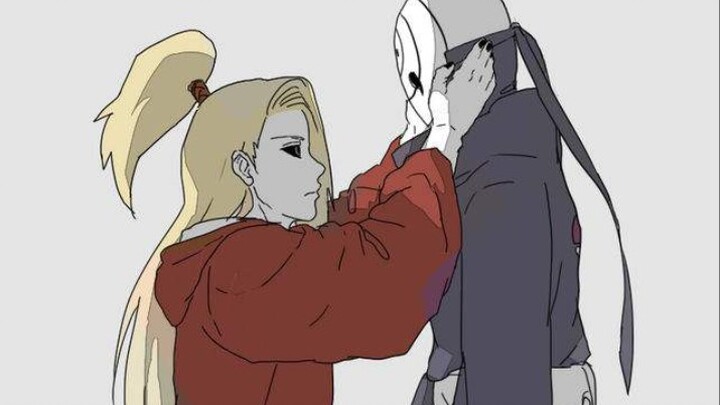 [Deidara/Afei/MAD] Deidara: You look like someone I know, but you don't laugh as much as he does...