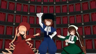【mmdローゼンメイデン】真紅＆蒼星石＆翠星石でex-girl