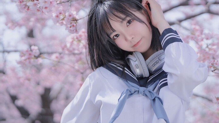 Fall in love with me under the cherry blossom tree♡The world is falling in love♡ Minecraft has falle