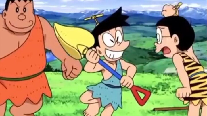 nobita dijahatin oleh suneo dan giant