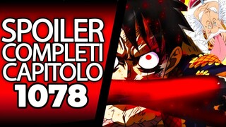 ONE PIECE SPOILER 1078 (COMPLETI): SIETE PRONTI PER TUTTO QUESTO?