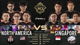 NORTH AMERICA VS SINGAPORE (BTK VS EVOS SG) M3 WORLD CHAMPIONSHIP