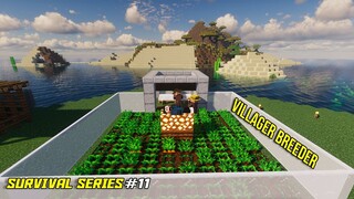 Membuat Villager Breeder - Minecraft Survival Indonesia 11