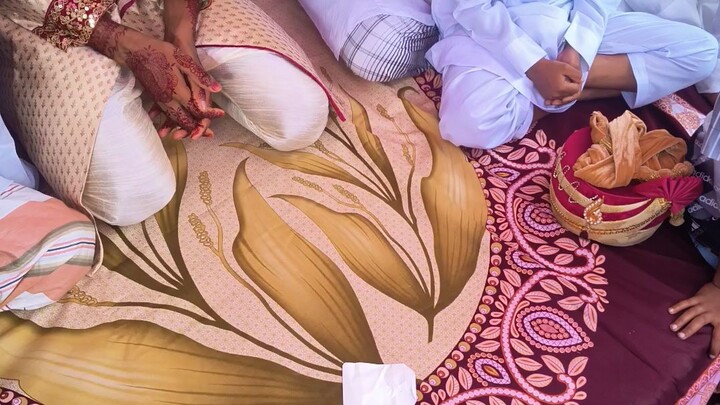 দেনমোহর হিসেবে গহনা দিয়ে বিয়ে সম্পন্ন হয়েছে