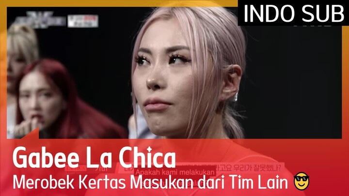 Gabee La Chica Merobek Kertas Masukan dari Tim Lain 😎 #StreetWomanFighterKDanceBattle 🇮🇩INDOSUB🇮🇩