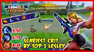 Concede or Suffer from me in the Late Game! Top 1 Lesley by ShinonX-23 - MLBB