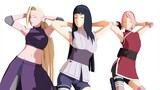 【Naruto MMD/2K/60FPS】HELLOVENUS - I'm il - Ino*Hinata*Sakura【Motion DL Link】
