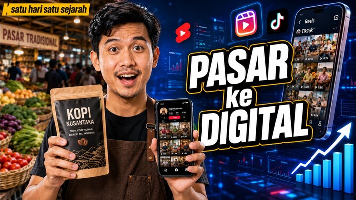 "Perdagangan Indonesia: Dari Pasar Tradisional ke UMKM Digital"