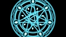 overlay spell magic circle water on Saikyou Onmyouji no Isekai Tenseiki