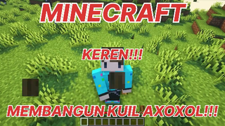 MINECRAFT - KEREN GUYS MEMBANGUN KUIL DEWA AXOXOL!!! PART 2