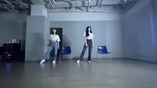 宇宙少女李夏天&恩熙练习室双人舞蹈 200929