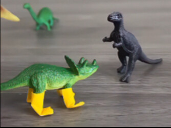 A precious image from the Jurassic period