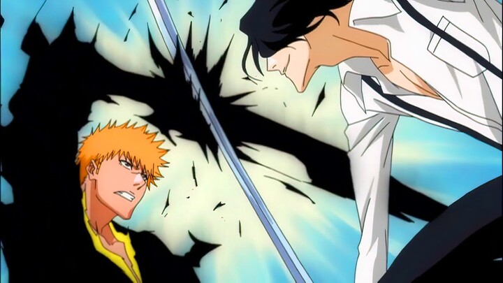 Ichigo Evolves The Fullbringer Into The Shape Of His Bankai, Enveloping His Entire Body With It